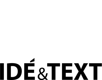 Logo for Idé & Text